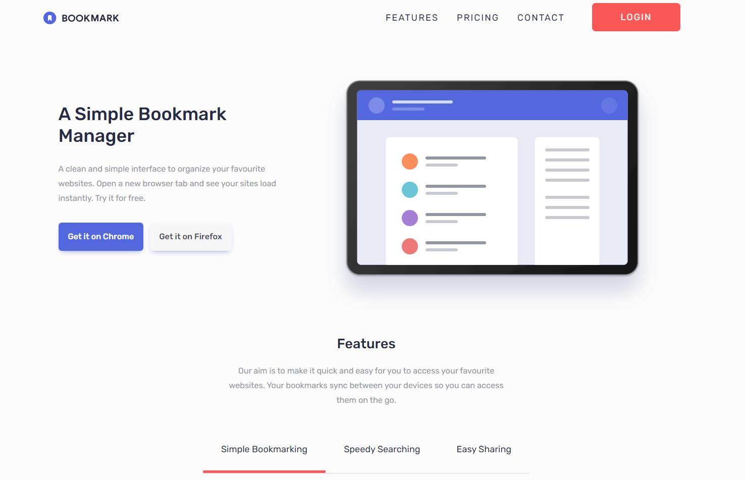 Project | Landing Page