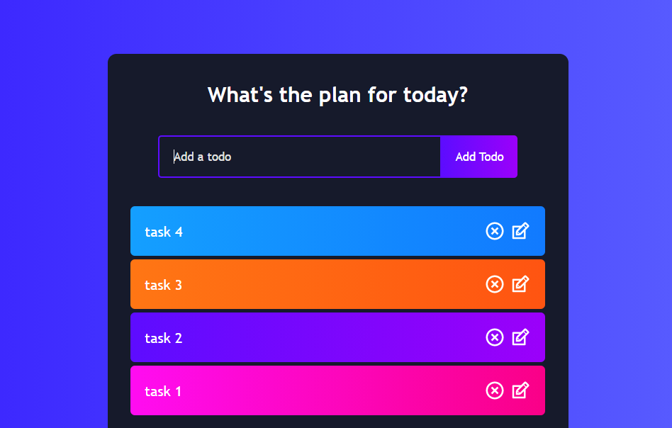 Project | Todo App